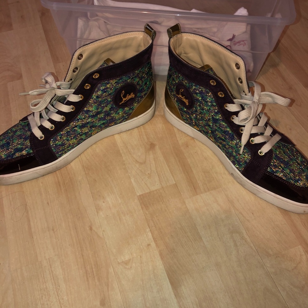 christian louboutin men sneaker